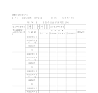 ()징수금납부내역보고서 ()징수금납부내역보고서